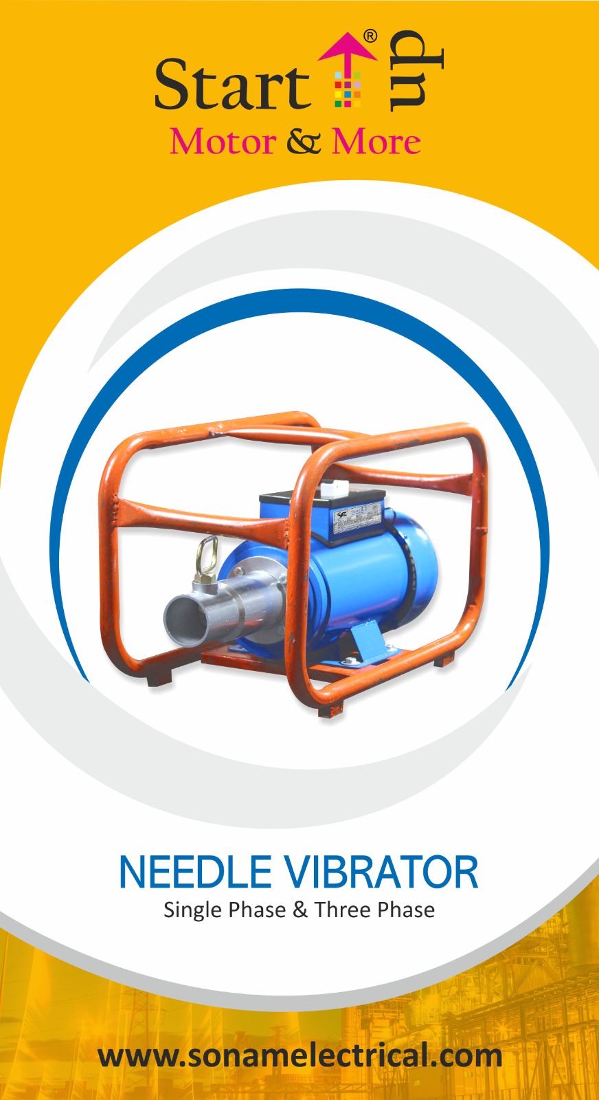 NEEDLE VIBRTAOR MOTOR